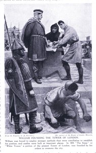 William Founding the Tower of London